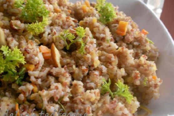 Brown Rice Vegetable Pulao