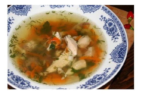 Clear & Quick Chicken Soup