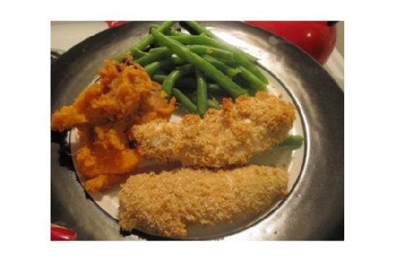 Coconut and Whole Wheat Chicken Tenders