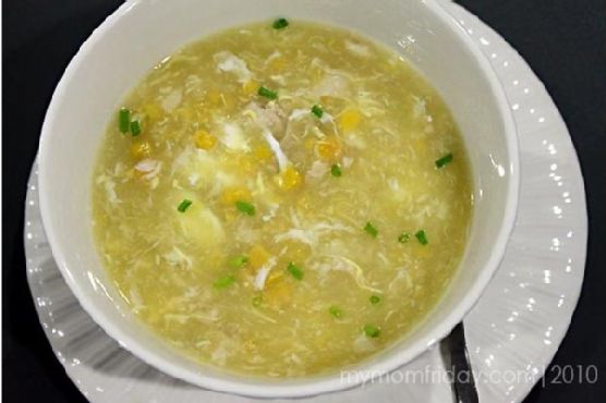 Cream Corn & Chicken Soup