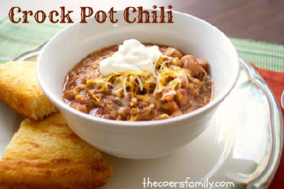 Crock Pot Chili with Beans
