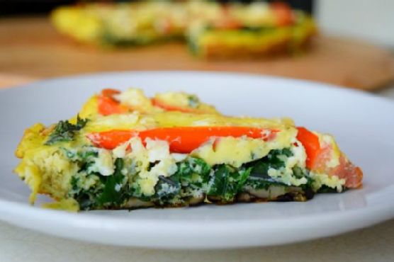 Farmer's Strata with Kale and Tomatoes