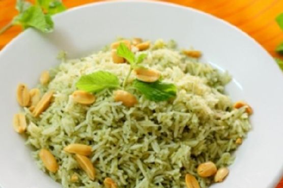 Nasi Pudina (Mint Rice)