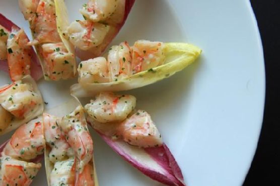 Shrimp Salad On Endive Appetizers