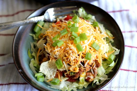 Skillet Beef and Bean Taco Casserole